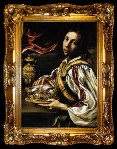 framed  Luis Tristan Adoration of the Magi, ta009-2