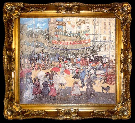 framed  Maurice Prendergast Madison Square, ta009-2