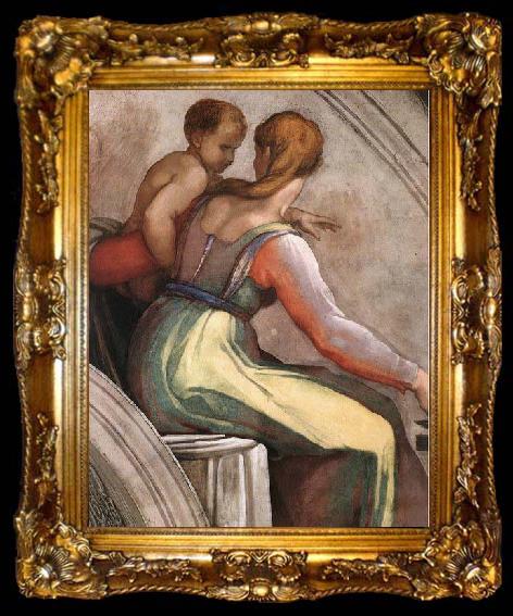 framed  Michelangelo Buonarroti Achim Eliud, ta009-2