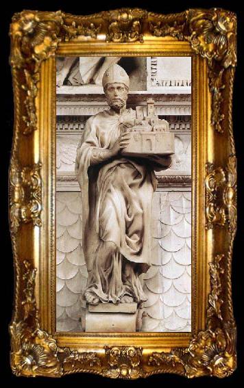 framed  Michelangelo Buonarroti St Petronius, ta009-2