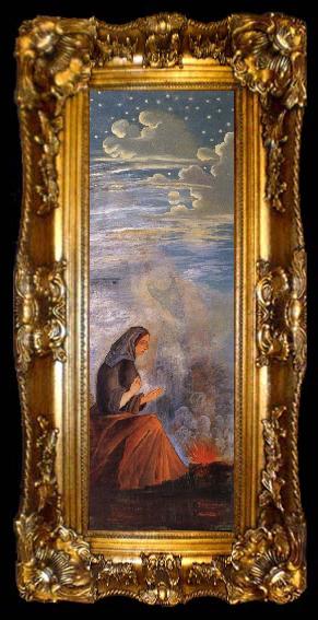 framed  Paul Cezanne in winter, ta009-2
