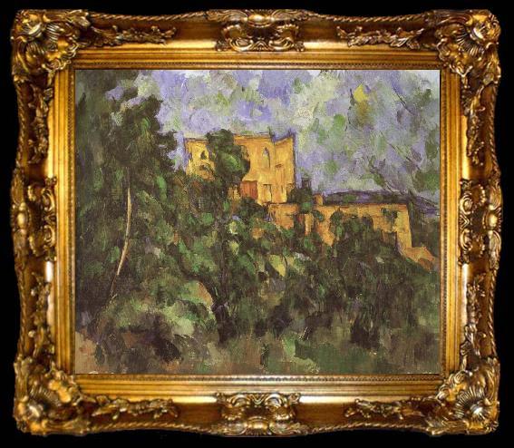 framed  Paul Cezanne black castle 3, ta009-2