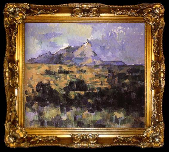 framed  Paul Cezanne St. Victor Hill, ta009-2