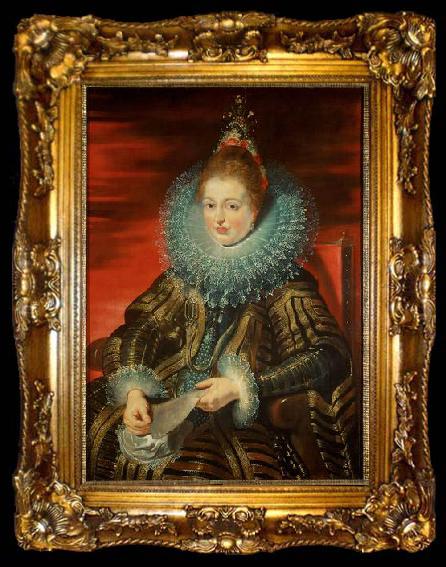 framed  Peter Paul Rubens Infanta Isabella Clara Eugenia, ta009-2