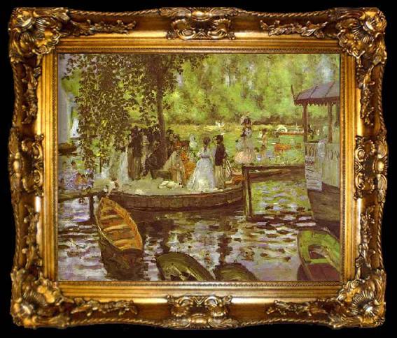 framed  Pierre-Auguste Renoir La Grenouillere,, ta009-2