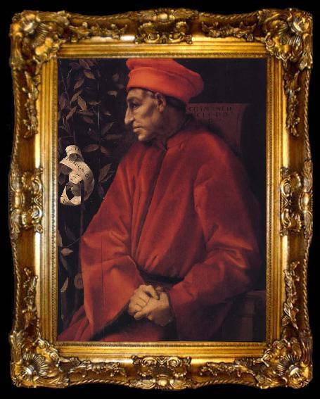 framed  Pontormo Old Cosimo, ta009-2