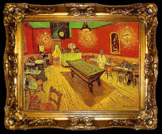 framed  Vincent Van Gogh The Night Cafe, ta009-2
