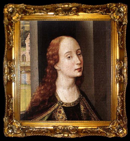 framed  WEYDEN, Rogier van der St Catherine, ta009-2