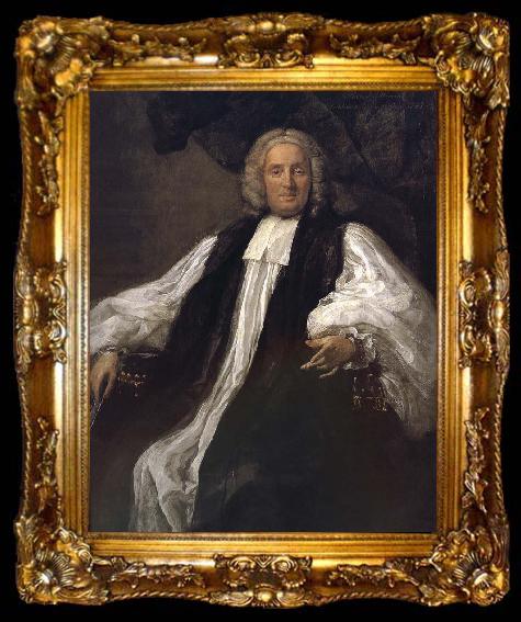framed  William Hogarth Great leader portrait, ta009-2