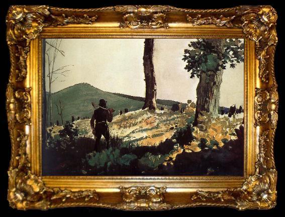 framed  Winslow Homer Pioneer, ta009-2