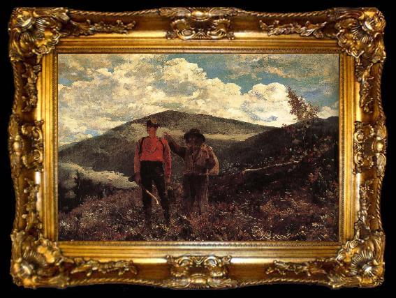 framed  Winslow Homer 2 Wizard, ta009-2