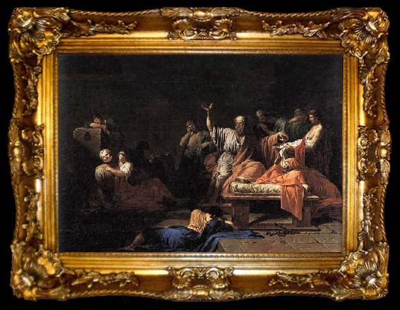 framed  unknow artist The Death of Socrates, ta009-2