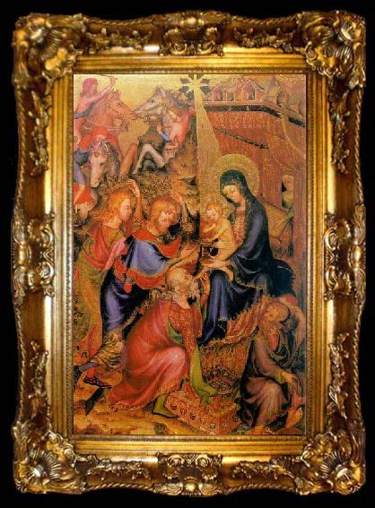 framed  unknow artist The Adoration of the Magi, ta009-2