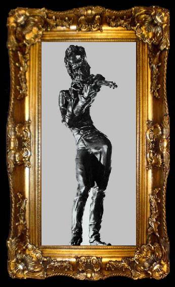framed  unknow artist Paganini, ta009-2