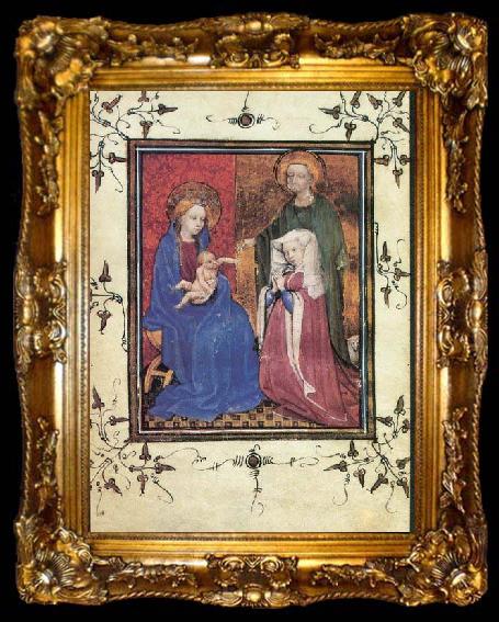 framed  unknow artist Principal Led before the Madonna, ta009-2