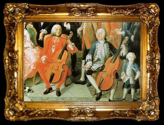 framed  pablo casals Cello, ta009-2