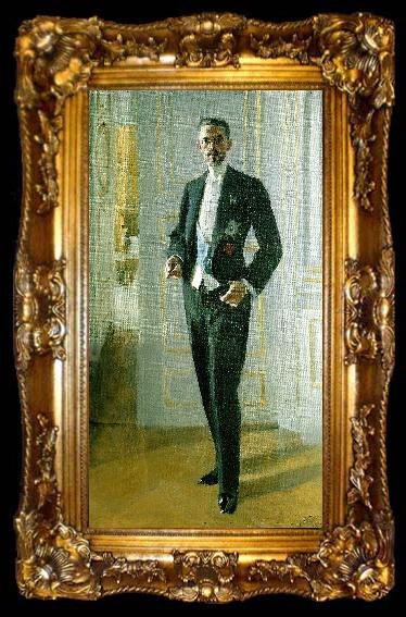 framed  Anders Zorn gustav, ta009-2