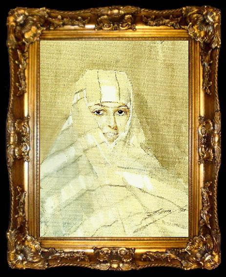 framed  Anders Zorn beduinflicka, ta009-2