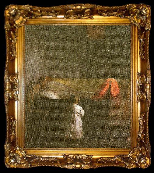 framed  Anna Ancher aftenbon, ta009-2