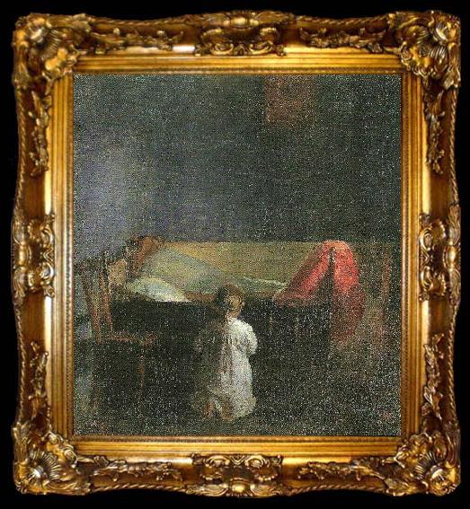 framed  Anna Ancher aftenbon, ta009-2