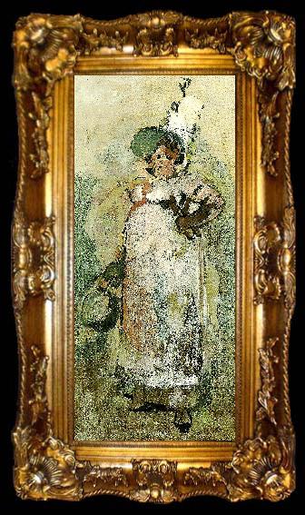 framed  Carl Larsson min salig hustru, ta009-2