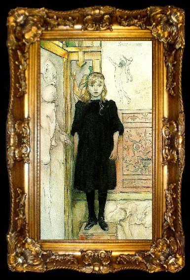 framed  Carl Larsson suzanne, ta009-2
