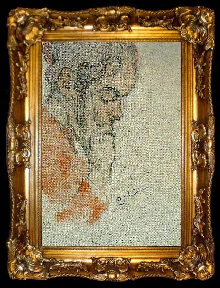 framed  Carl Larsson karin, ta009-2