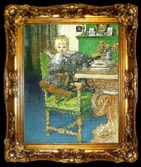 framed  Carl Larsson gosta, ta009-2