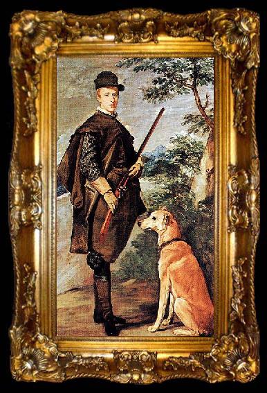 framed  Diego Velazquez El Cardenal Infante Fernando de Austria, vencedor de Nordlingen, ta009-2