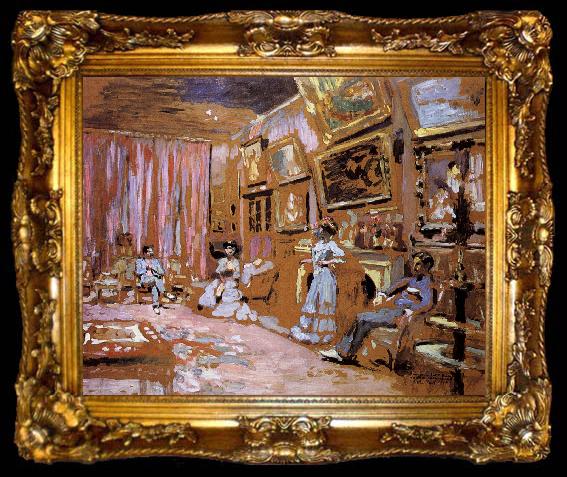 framed  Edouard Vuillard Henry Martin Boulevard, ta009-2