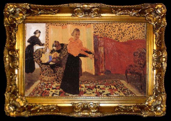 framed  Edouard Vuillard Wedding bedroom, ta009-2