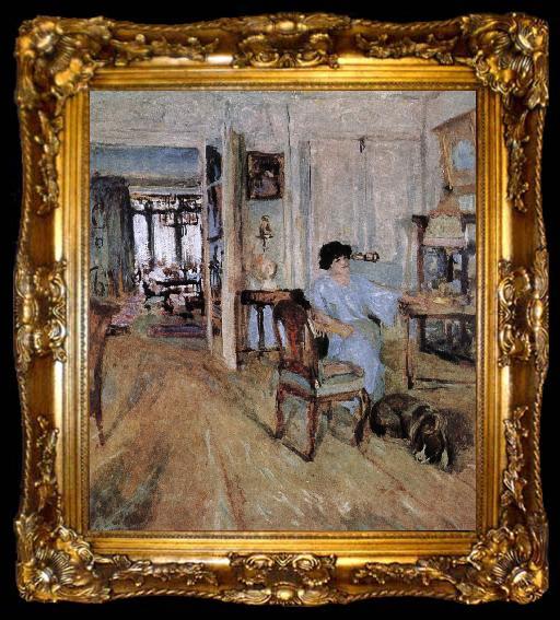 framed  Edouard Vuillard Sharon and restaurants, ta009-2