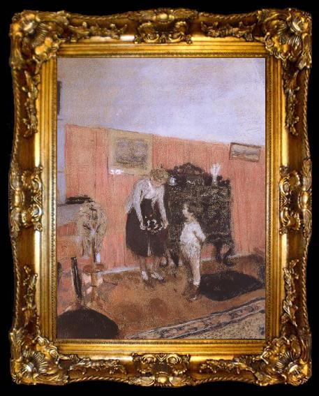 framed  Edouard Vuillard sailing, ta009-2