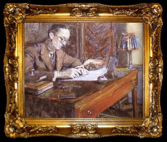 framed  Edouard Vuillard Jia s funny, ta009-2