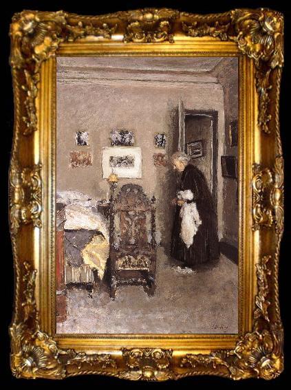 framed  Edouard Vuillard Housewife, ta009-2