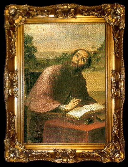 framed  Francisco de Zurbaran agustin, ta009-2