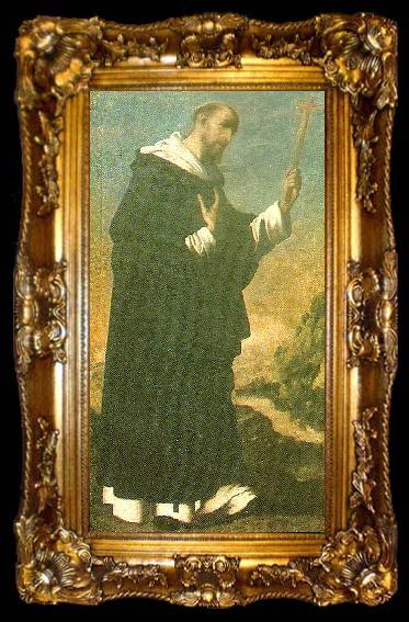 framed  Francisco de Zurbaran st, dominic, ta009-2