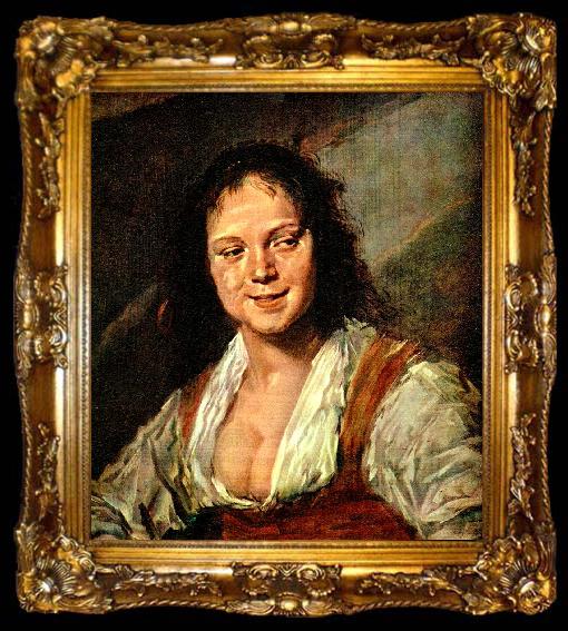 framed  Frans Hals zigenerskan, ta009-2