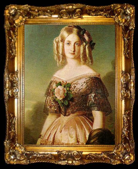 framed  Franz Xaver Winterhalter the duchesse d