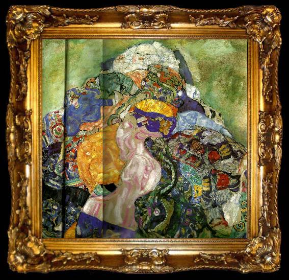 framed  Gustav Klimt spadarn, ta009-2
