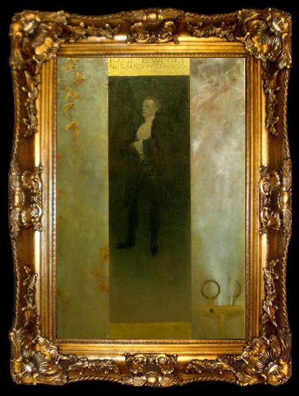 framed  Gustav Klimt port lewinskyratt av josef, ta009-2