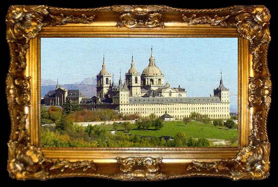 framed  Huldrych Zwingli utanfor Madrid, ta009-2