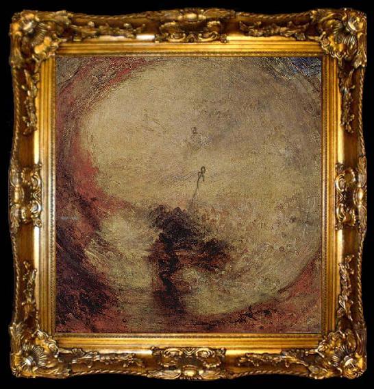 framed  Joseph Mallord William Turner Licht und Farbe: Der Morgen nach der Sintflut: Moses schreibt das Buch der Genesis, ta009-2