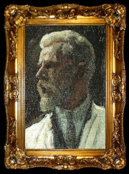 framed  Laurits Tuxen selvportraet, ta009-2