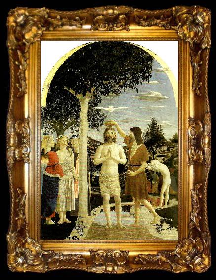 framed  Piero della Francesca london, national gallery tempera on panel, ta009-2