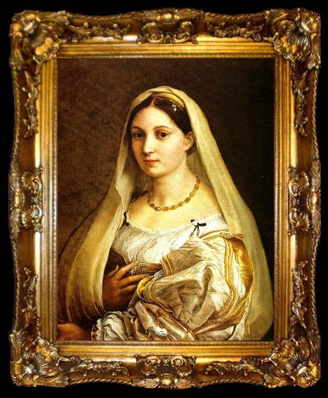 framed  Raphael donna velata, ta009-2