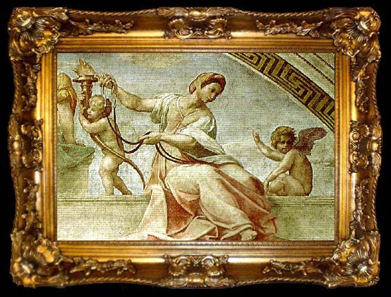 framed  Raphael stanza della segnatura, ta009-2
