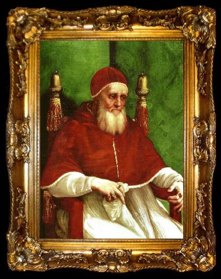 framed  Raphael portrait of julius11, ta009-2