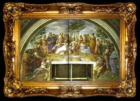 framed  Raphael parnassus, ta009-2