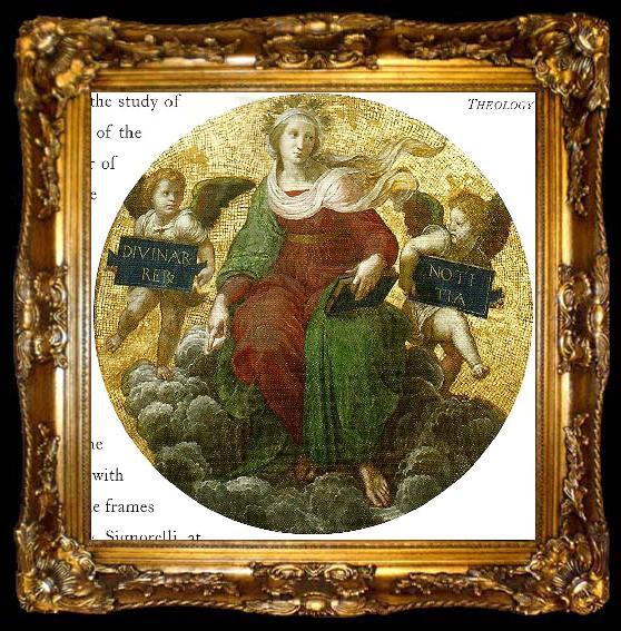 framed  Raphael theology, ta009-2